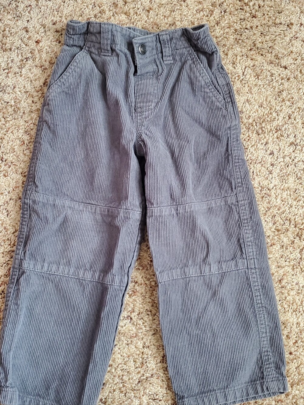 3T Kids Gray Corduroy Pants - Comfortable Everyday Bottoms